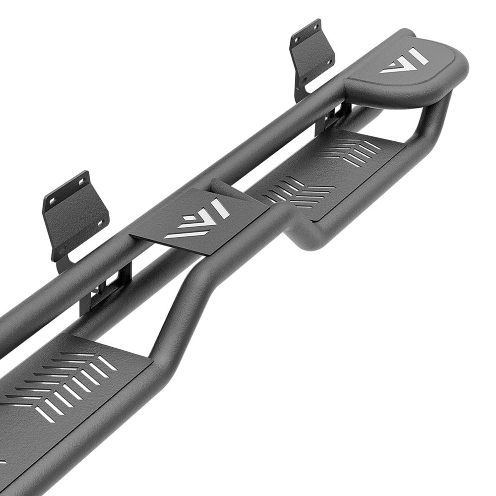 Two Raised Steps Running Boards Side Steps for 2015-2025 Chevy