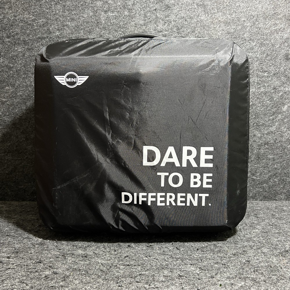 Authentic MINI Cooper Black/Red Rolling/Locking Cabin Trolley Suitcase