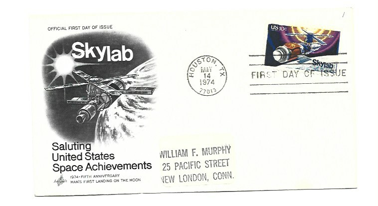 1529 Skylab, ArtCraft, Typed Addressed FDC