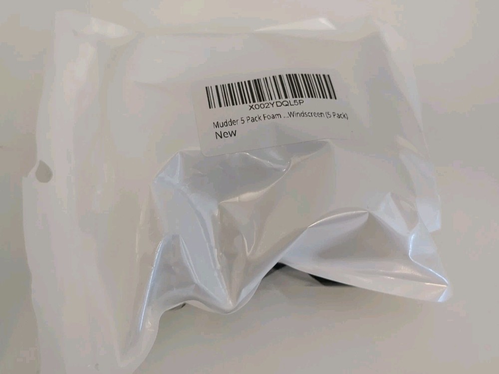 Mudder 5 Pack Foam Mic Cover Handheld Microphone Windscreen 5 Pack New