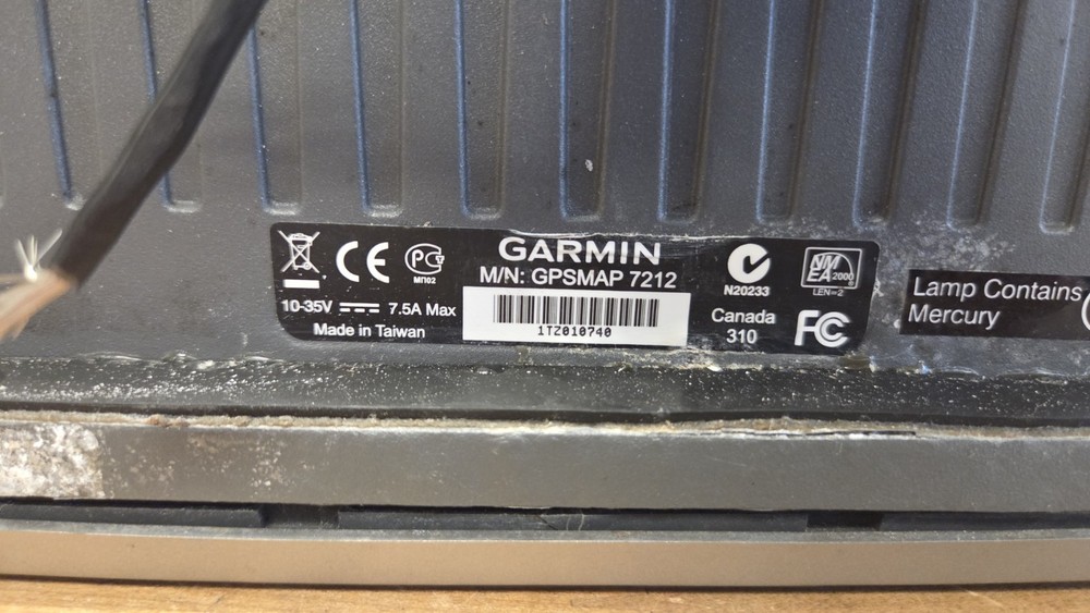 Garmin GPSMap 7212 Chartplotter - Tested/working