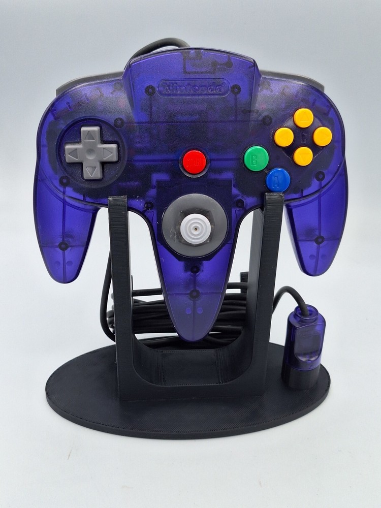 N64 Controller Display Stand, Choice of Colors, 3D Printed
