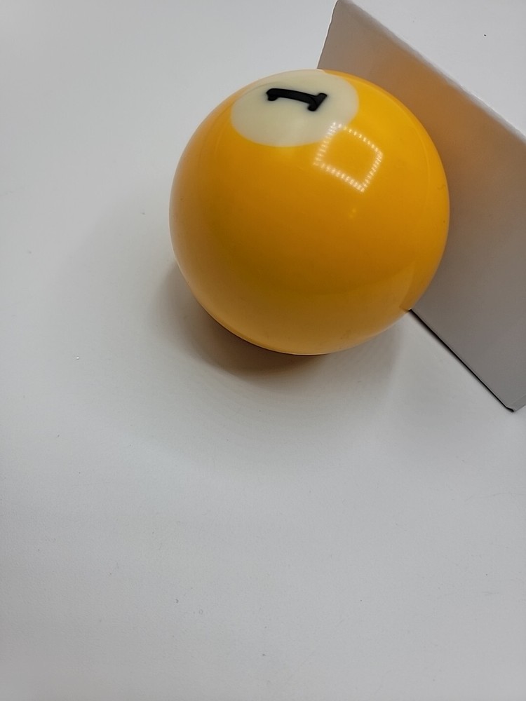 Replacement Billiard Pool 1 Ball Yellow Empire 2.25"