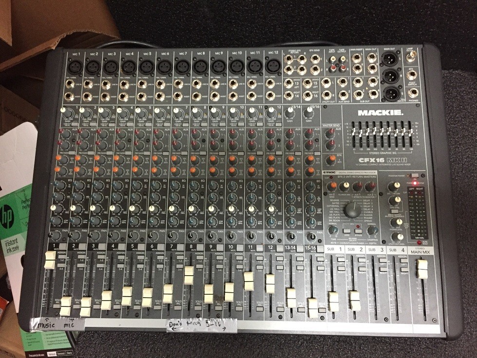 Mackie CFX16 MKII Mixer