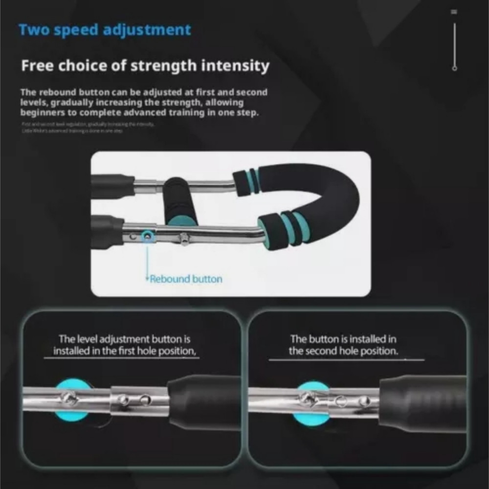 Adjustable Arm Exerciser Wrist Strength Trainer Home Chest Expander Exercise