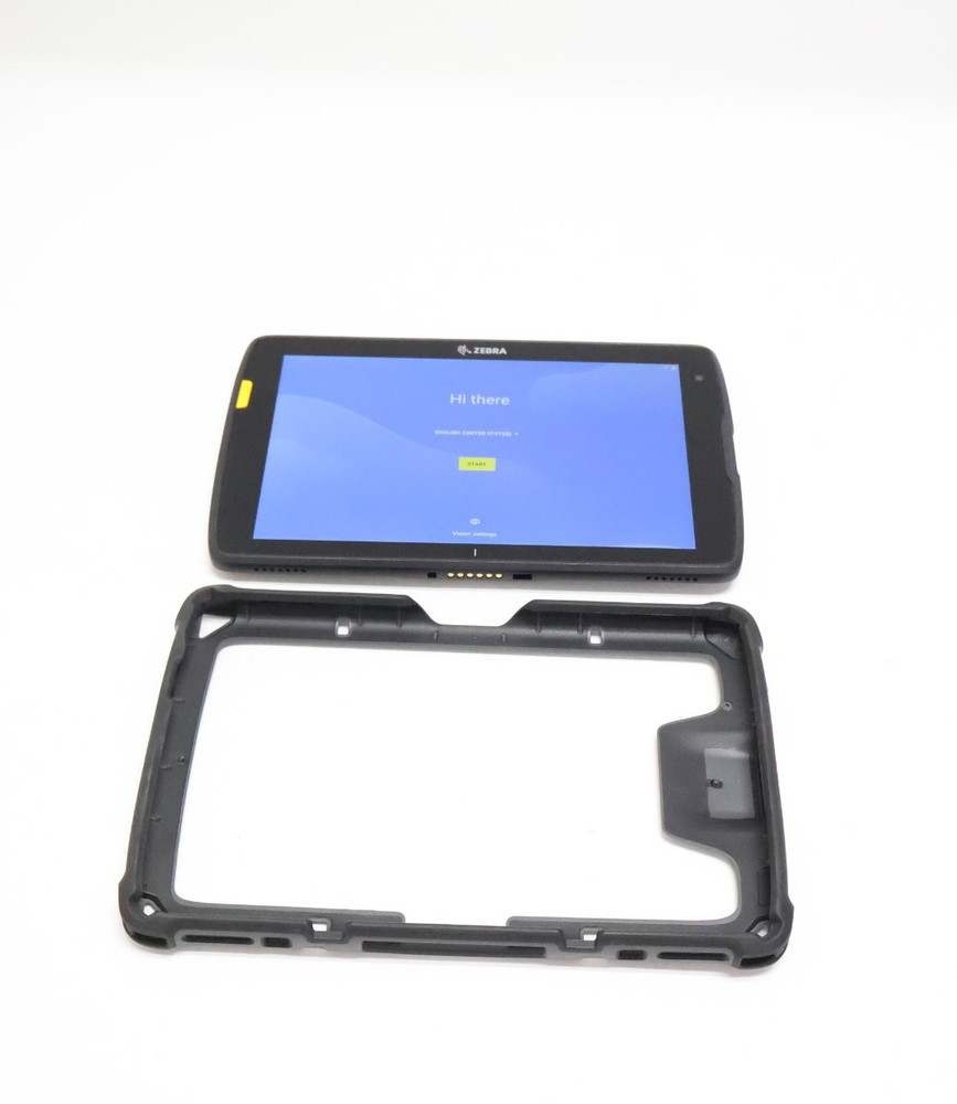 Zebra ET40AA Rugged Tablet w/ Desktop Cradle Dock & Charger BUNDLE