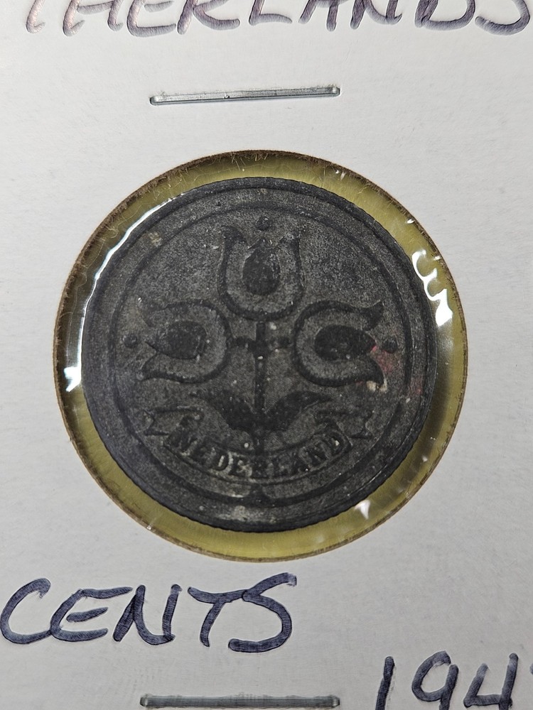 COIN - NETHERLANDS - 10 CENTS 1942
