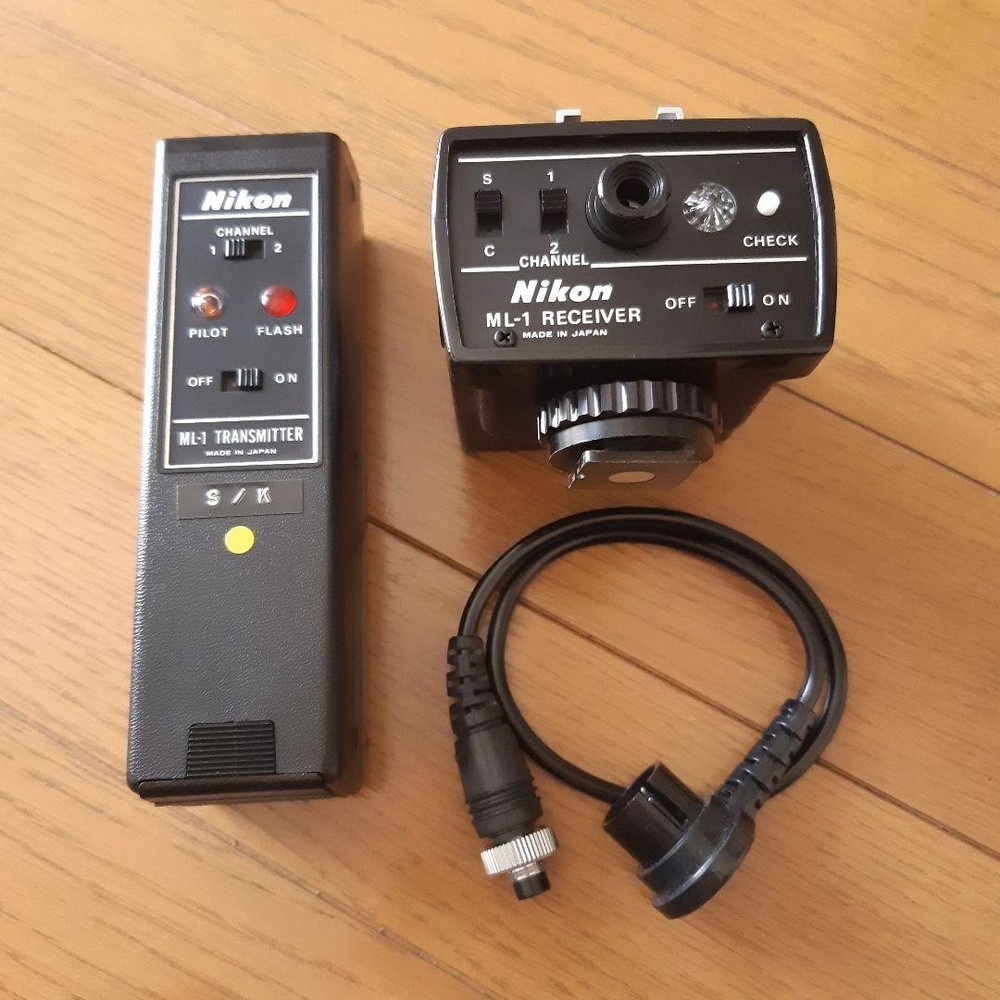 Nikon Ml-1 Transmitter Receiver Set Used Item Camera