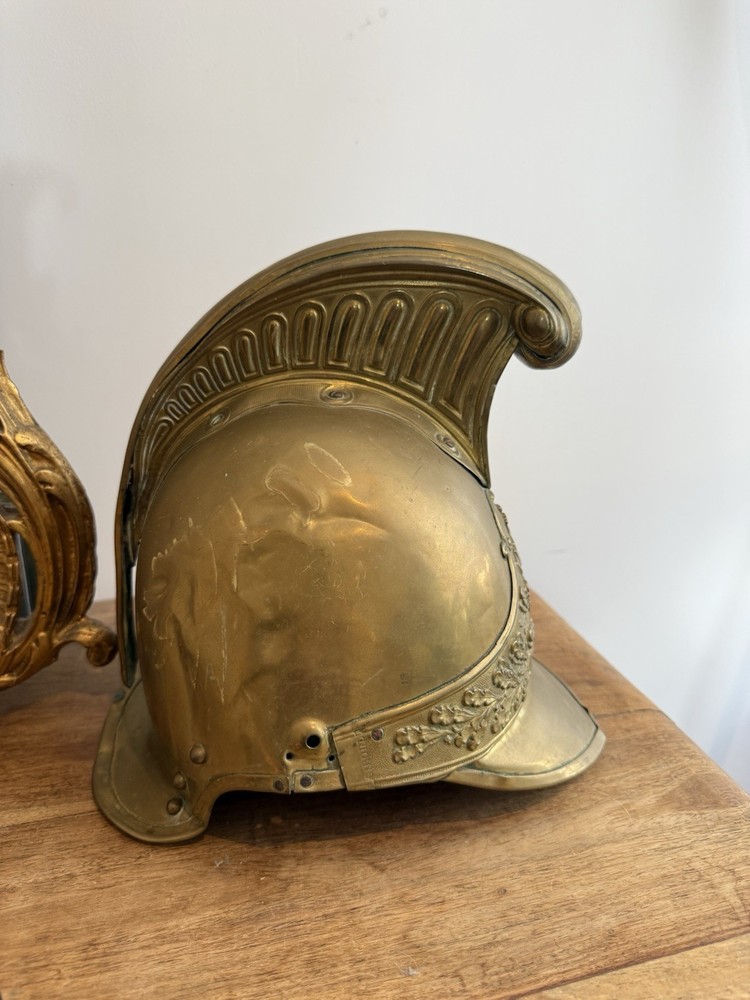 Vintage Firefighter Helmet