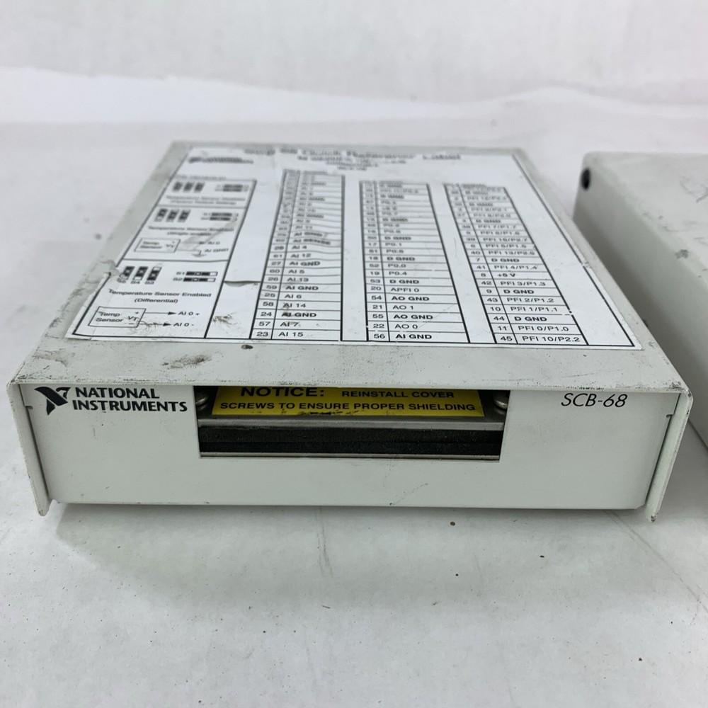 National Instruments SCB-68 Connector Block Lot