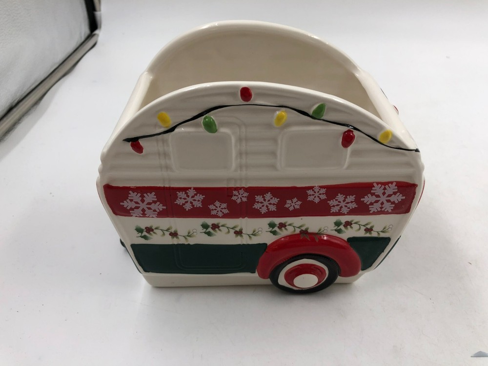 Ceramic 6in Christmas Treats Container BB01B42025
