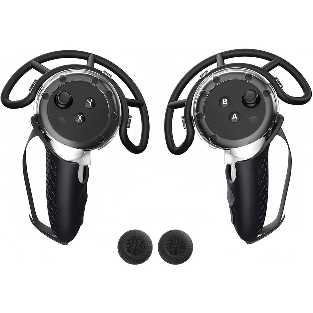 Protective Case for Meta Quest 3 Controller with Thumb Grip Caps