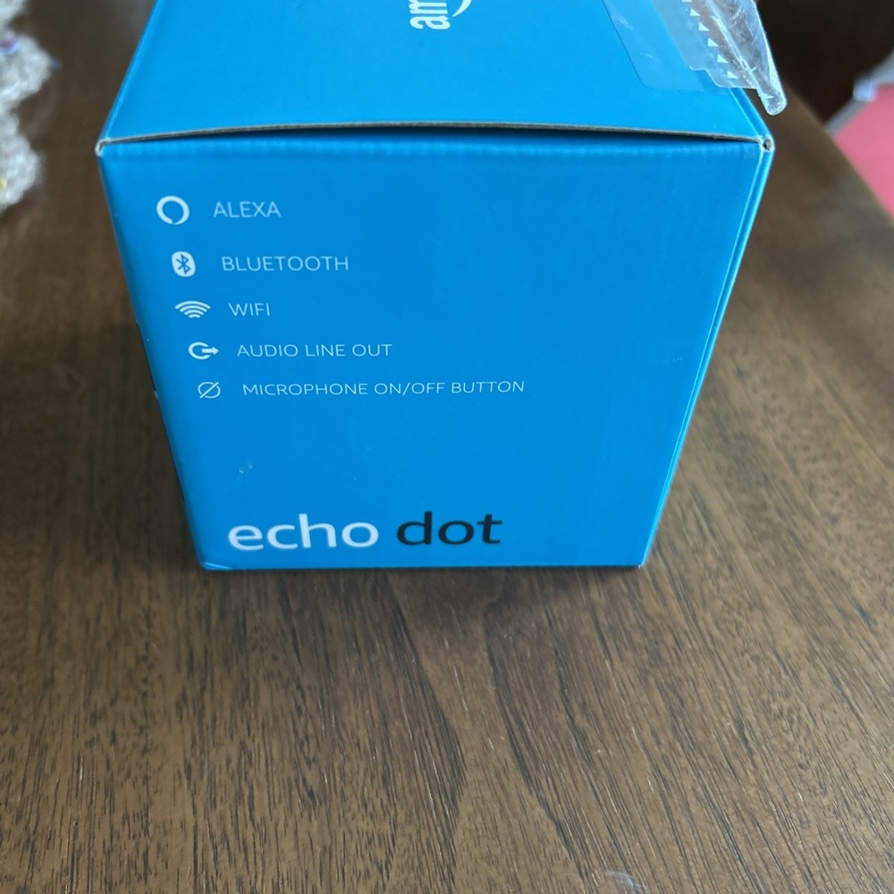 Amazon Echo Dot 3rd Generation Smart Speaker w/ Alexa Charcoal PreOwned