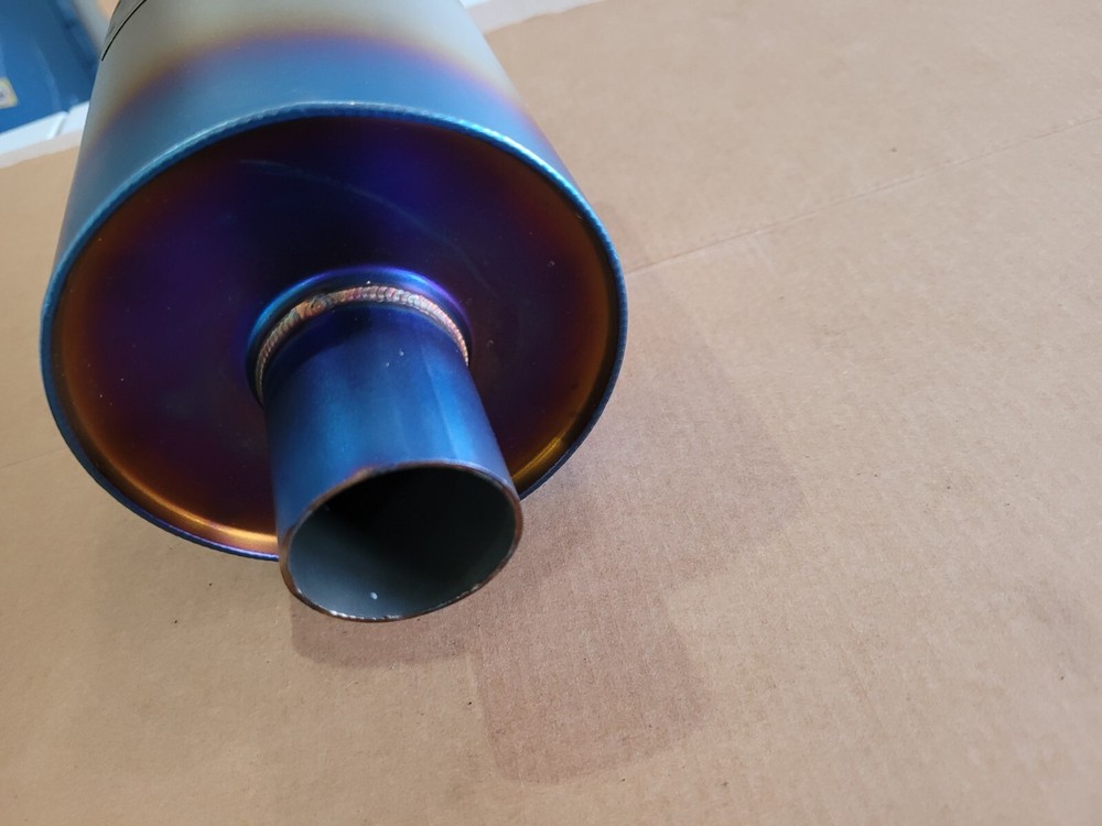 J's Racing Titanium Universal Street Mini Muffler