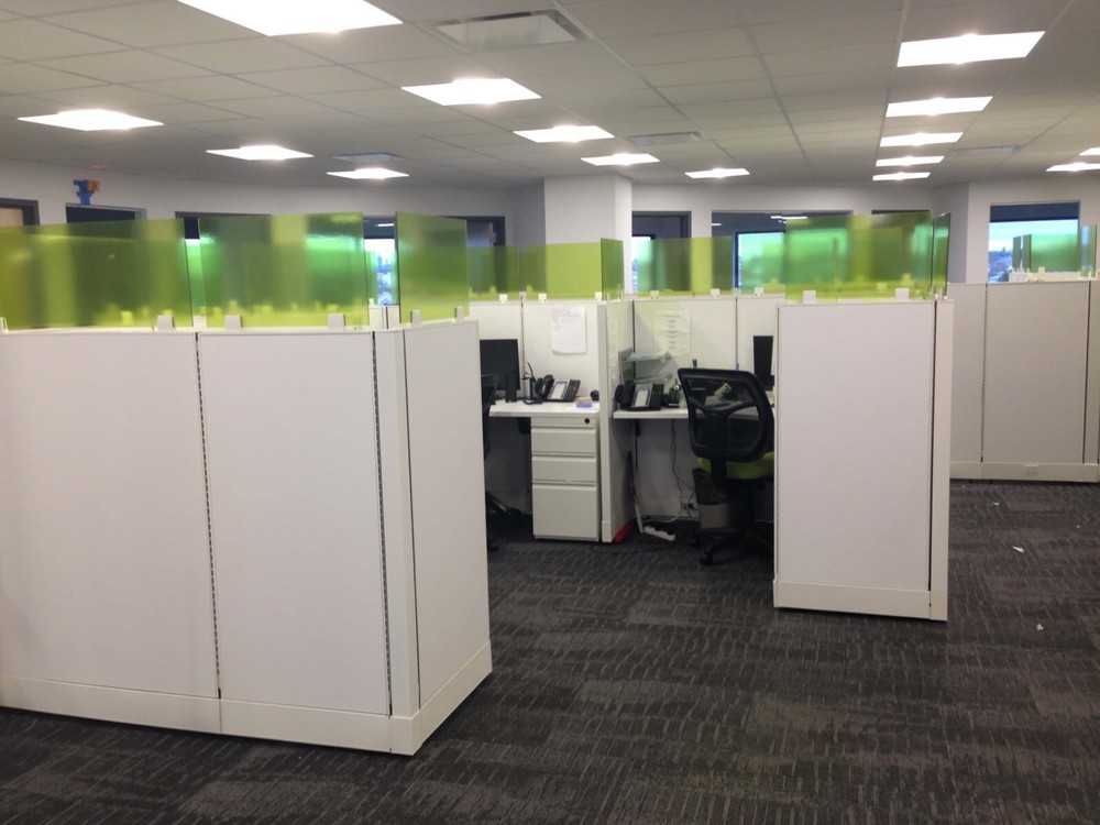 Open Plan O2 5x5 Preowned Cubicles