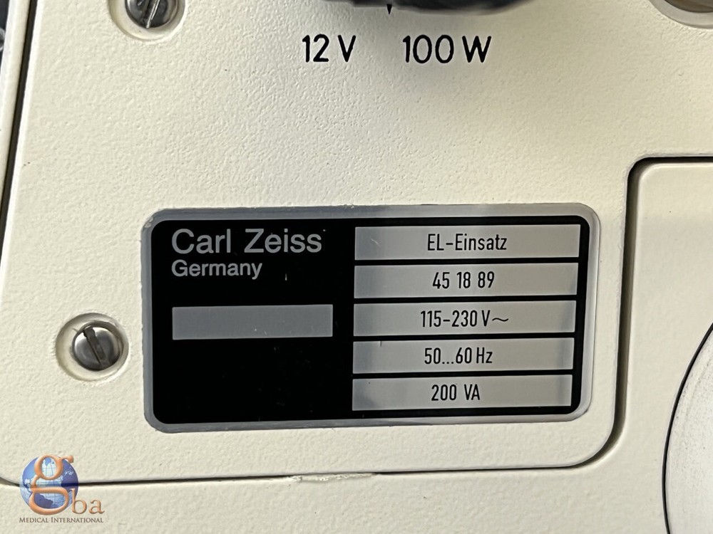 Zeiss AxioPhot El-Einsatz Microscope w/ Illuminator