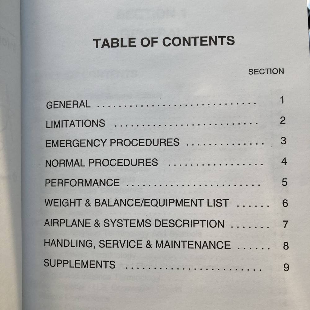 Cessna 172SIM 172S Information Manual