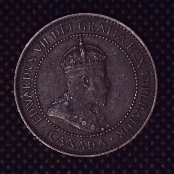 Canada 1906 One Cent Large Bronze 1(C) #012