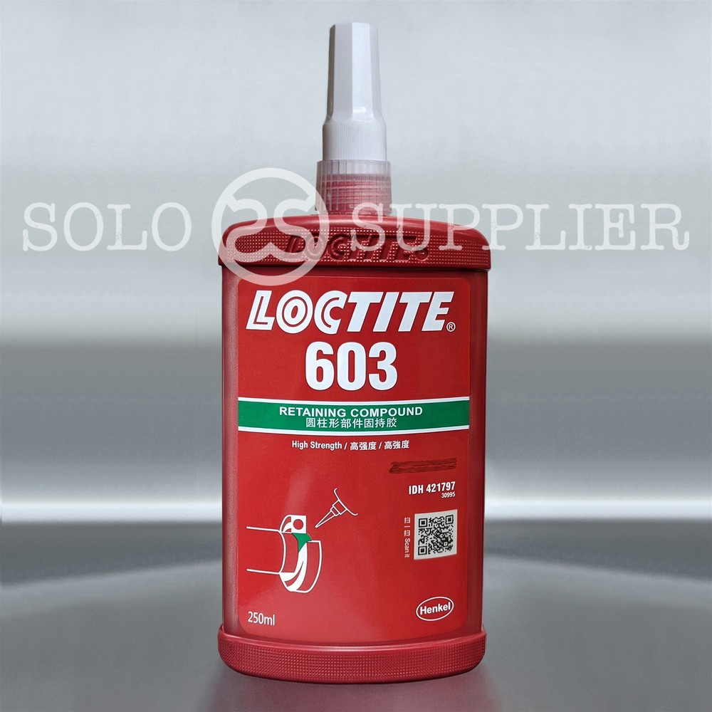 Loctite 603 Green High Strength Retaining Compound 250ml