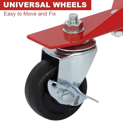 Panel Tree Automotive Paint Stand with 6 Hook Levers, 47 Inch Panel Holder