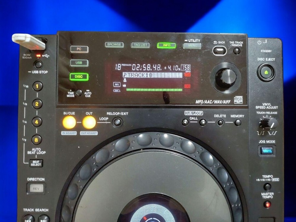 Pioneer CDJ-850 Pioneer USB CD DJ Multiplayer Tested/working