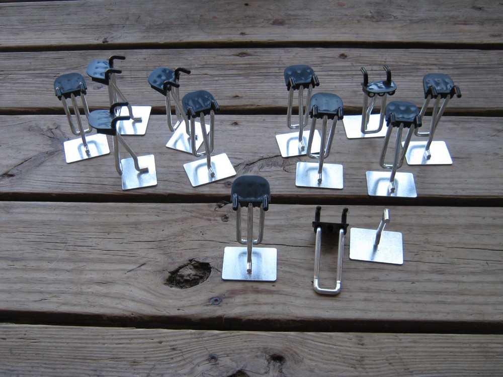 12 pcs Fastback Hooks ?? Peg Board Hooks??