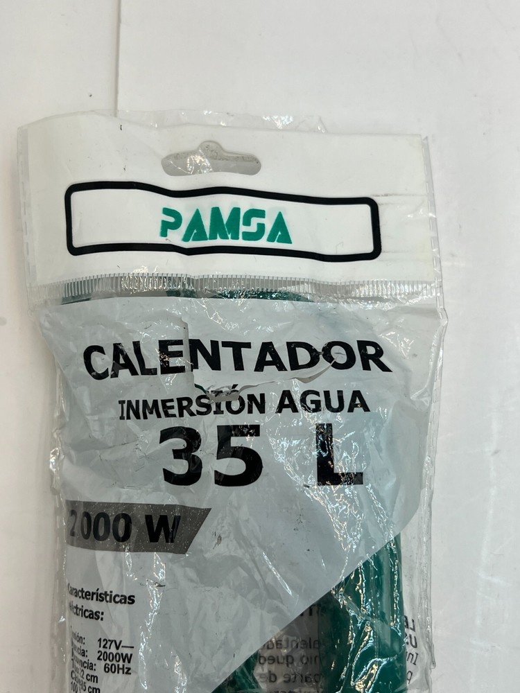 PAMSA CALENTADOR INMERSION AGUA 2000 W 35L 60Hz - FAST SHIPPING
