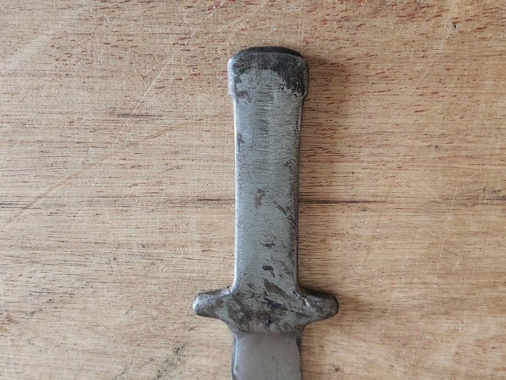 Fixed Blade Knife No Handle Not Sharp Broken Tip Unbranded Vintage HELP