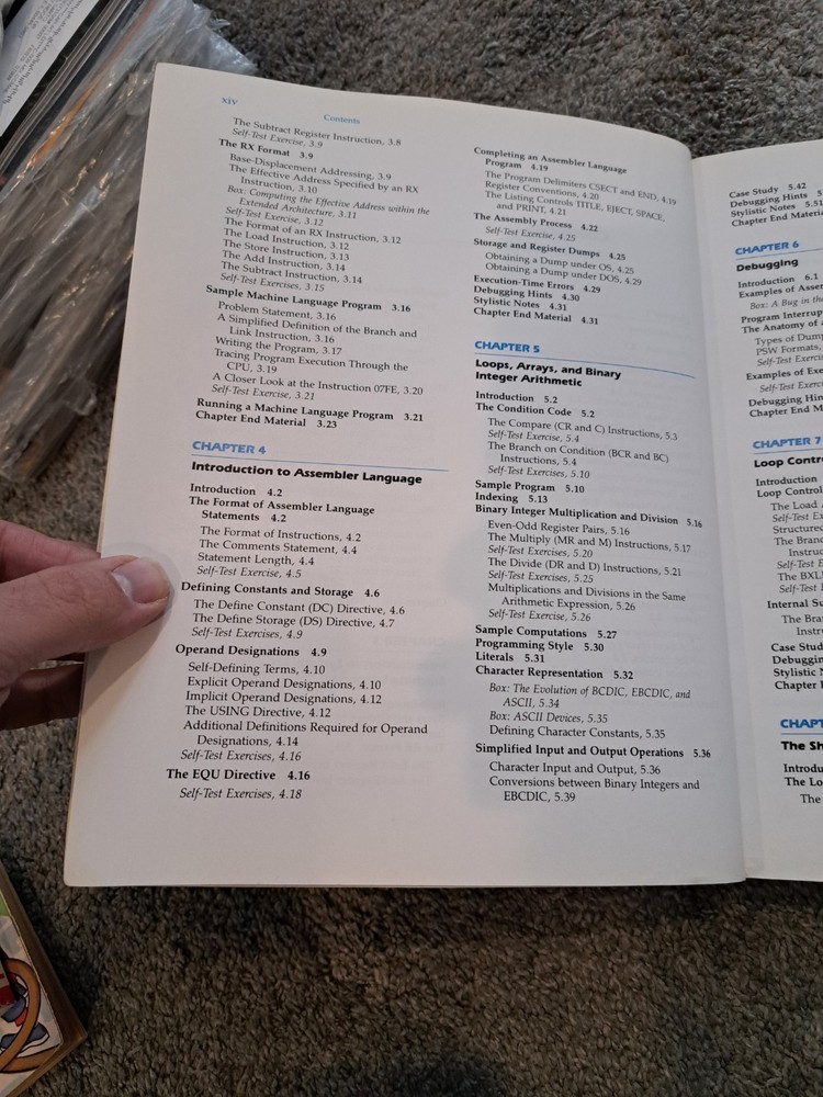 Assembler Language Programming for the IBM 370 Frank M. Carrano