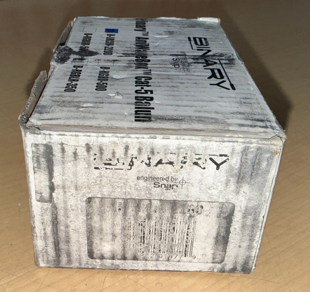 Binary Aniwarebox Cat-5 Balun B-LRCIR-2200