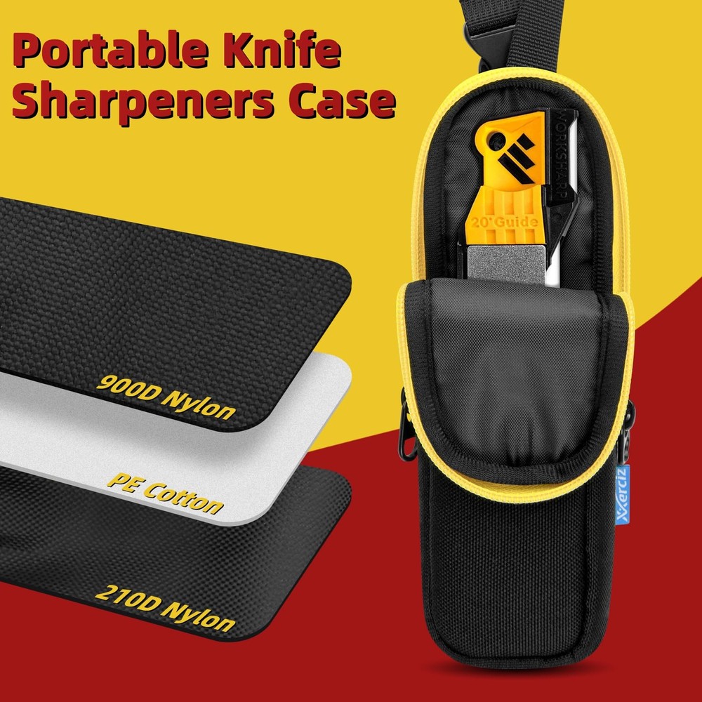 Carrying Case Compatible with Work Sharp Guided Field Sharpener, Portable Sof...