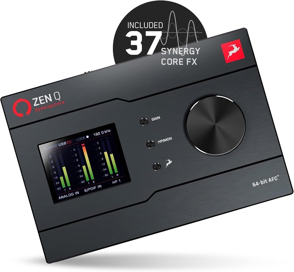 Antelope Audio Zen Go Synergy Core Desktop USB Type-C Audio Interface