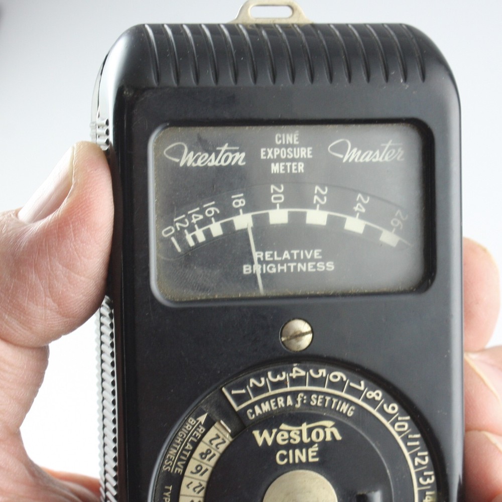 Weston Master Model 720 Cine Exposure Meter Vintage