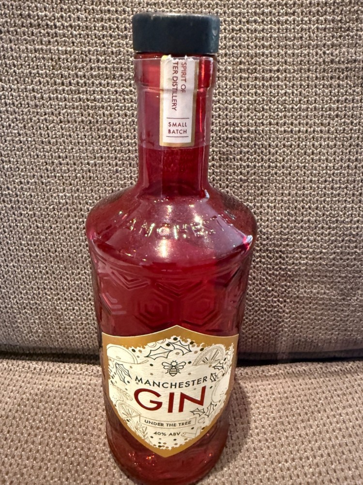 Manchester 'Under The Tree' Gin - Empty Bottle