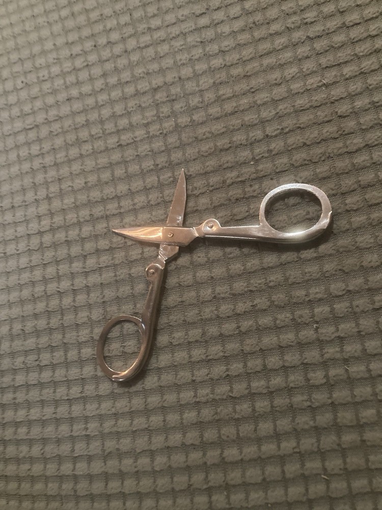 Vintage West Germany Folding Travel Scissors