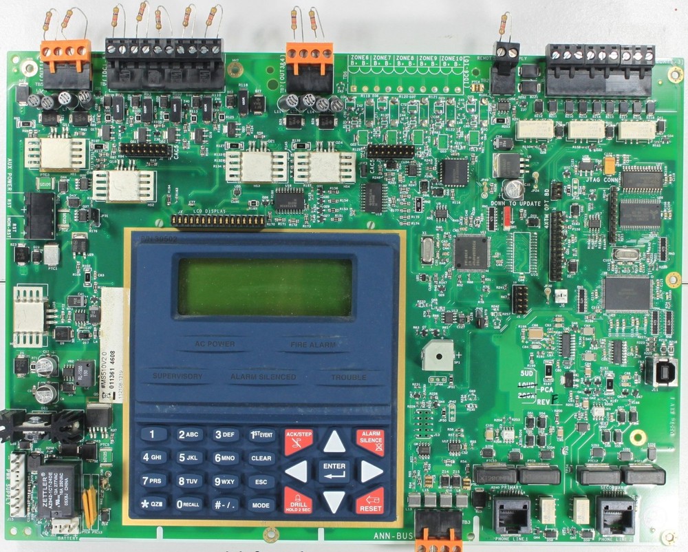 Repair Service For Fire-Lite MS-5UD Fire Alarm Control Panel Board