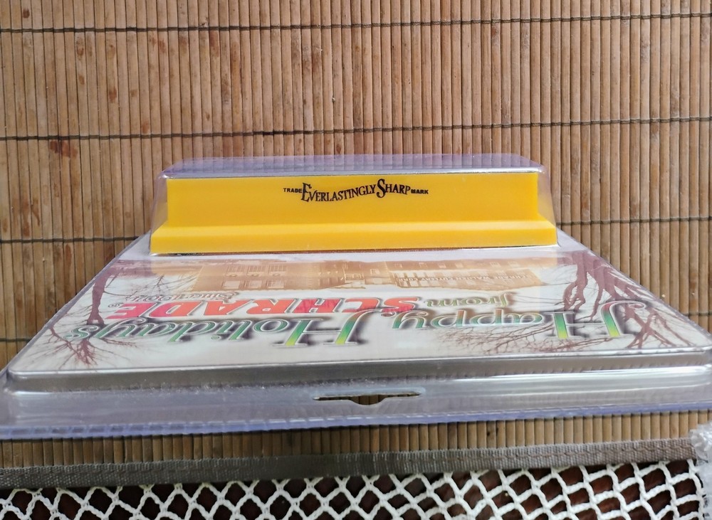 NEW Schrade Everlasting Sharp Diamond Sharpening Block Knife Sharpener