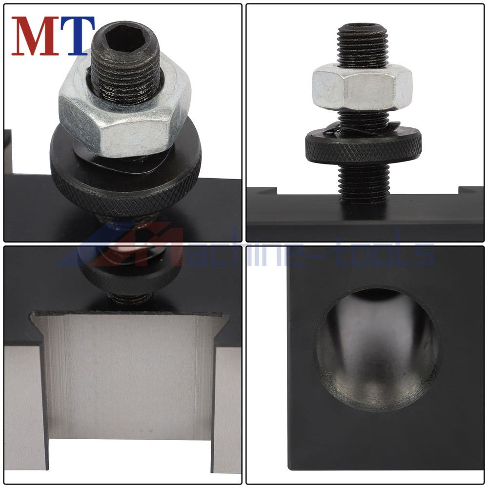 AXA 250-105 Morse Taper #2 Holder With #5 Tool Post Quick Release