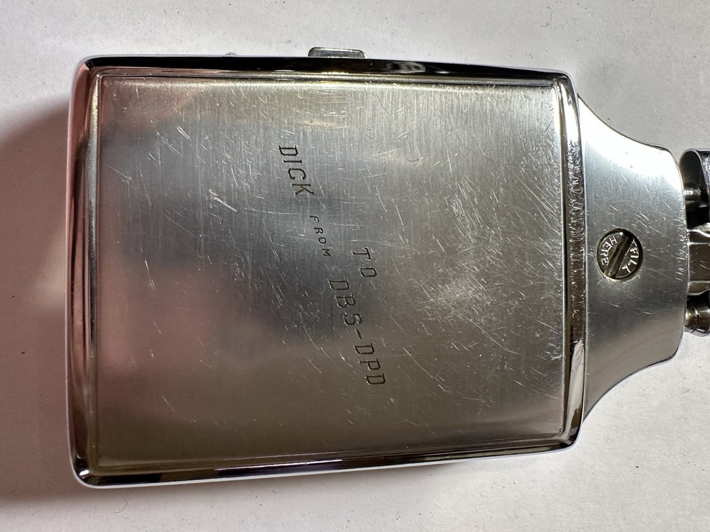 Vintage Ronson Master Case Cigarette Lighter / Case In Box