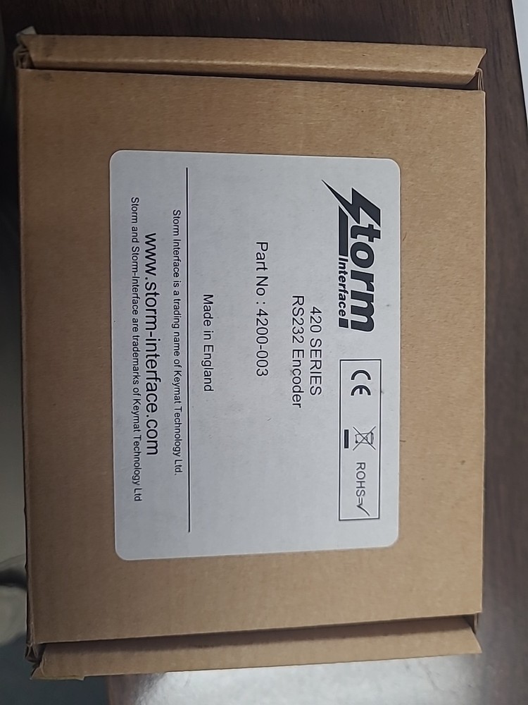 Storm 420 Series RS232 Encoder 4200-003 *BRAND NEW*