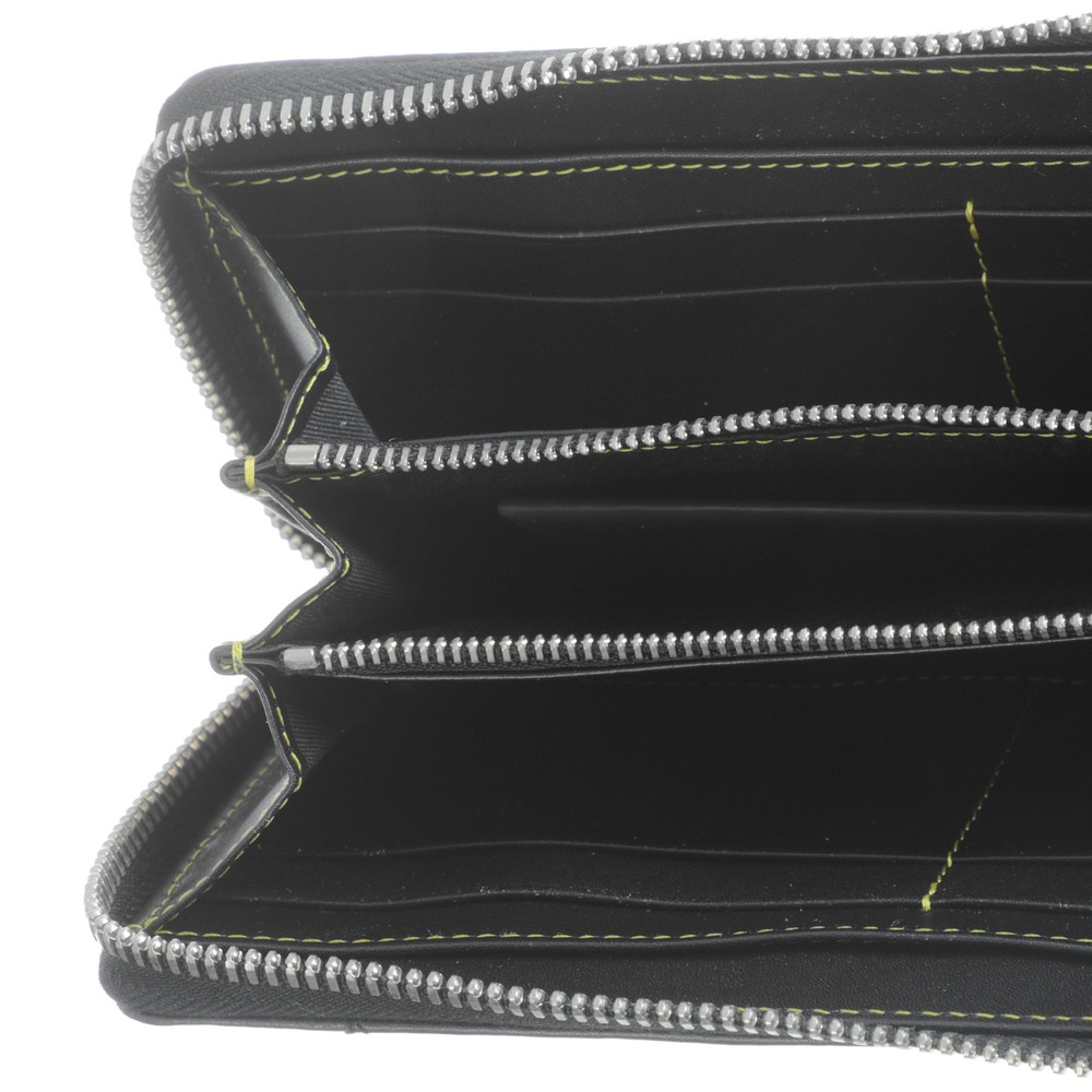 Jaguar Black Leather Purse