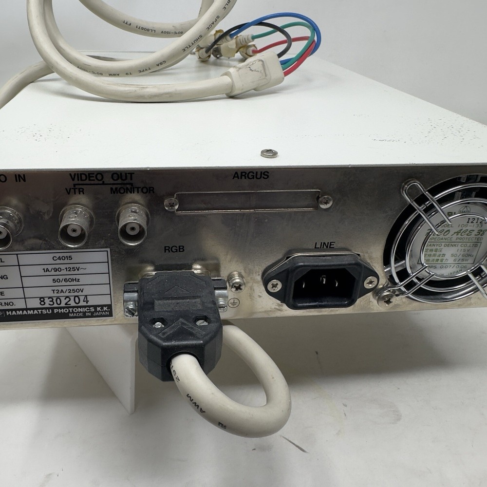 Hamamatsu Photonics C4015 Argus 10 Image Processor With Super Mouse Vintage