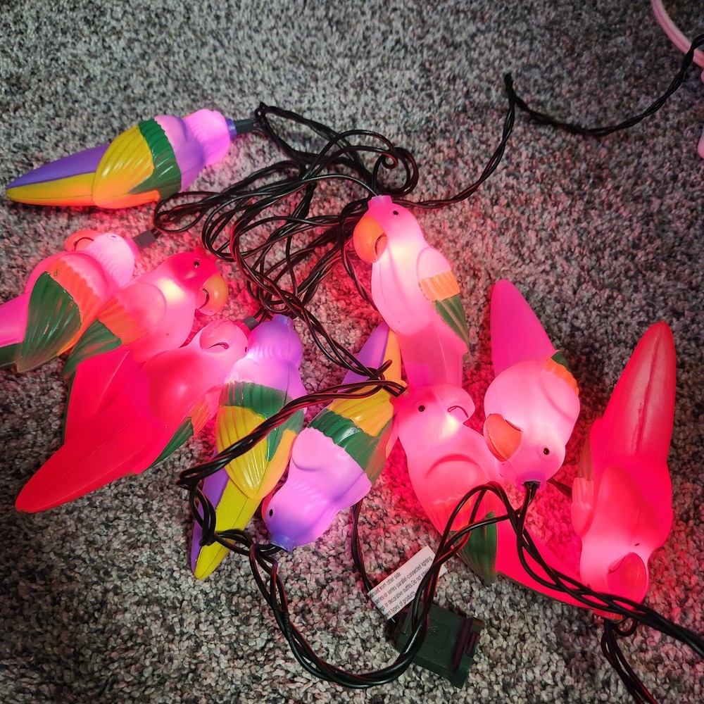 Parrot String Light Set Bar Lights 10 Birds