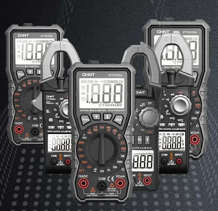 High precision measurement handheld clamp meter multi-meat functional automatic