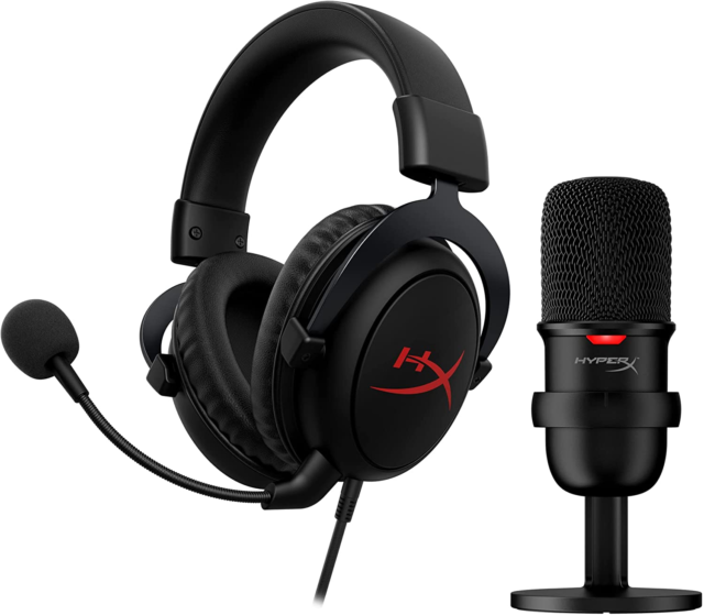HyperX SoloCast Streamer Starter Pack - Black (HBNDL0001)