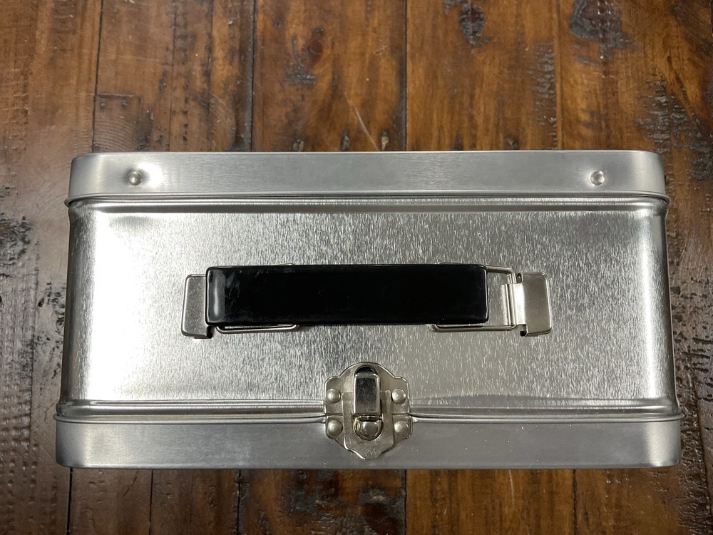 cactus jack lunchbox silver color