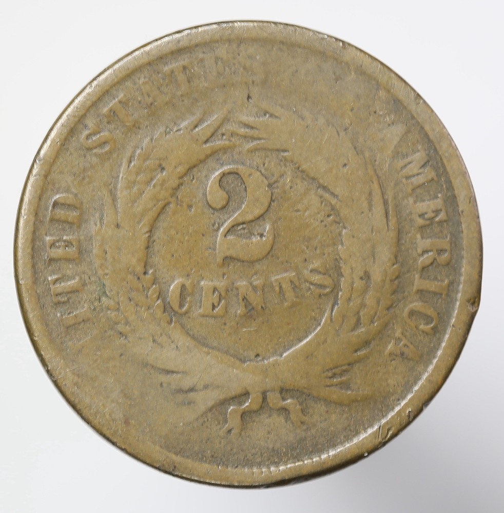 1864 TWO CENT PIECE 2C (B2031)