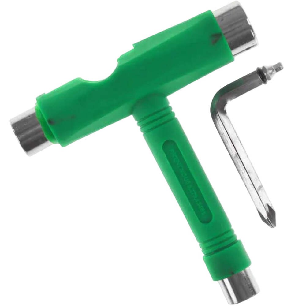 Unit Skateboard Tool Green Chrome