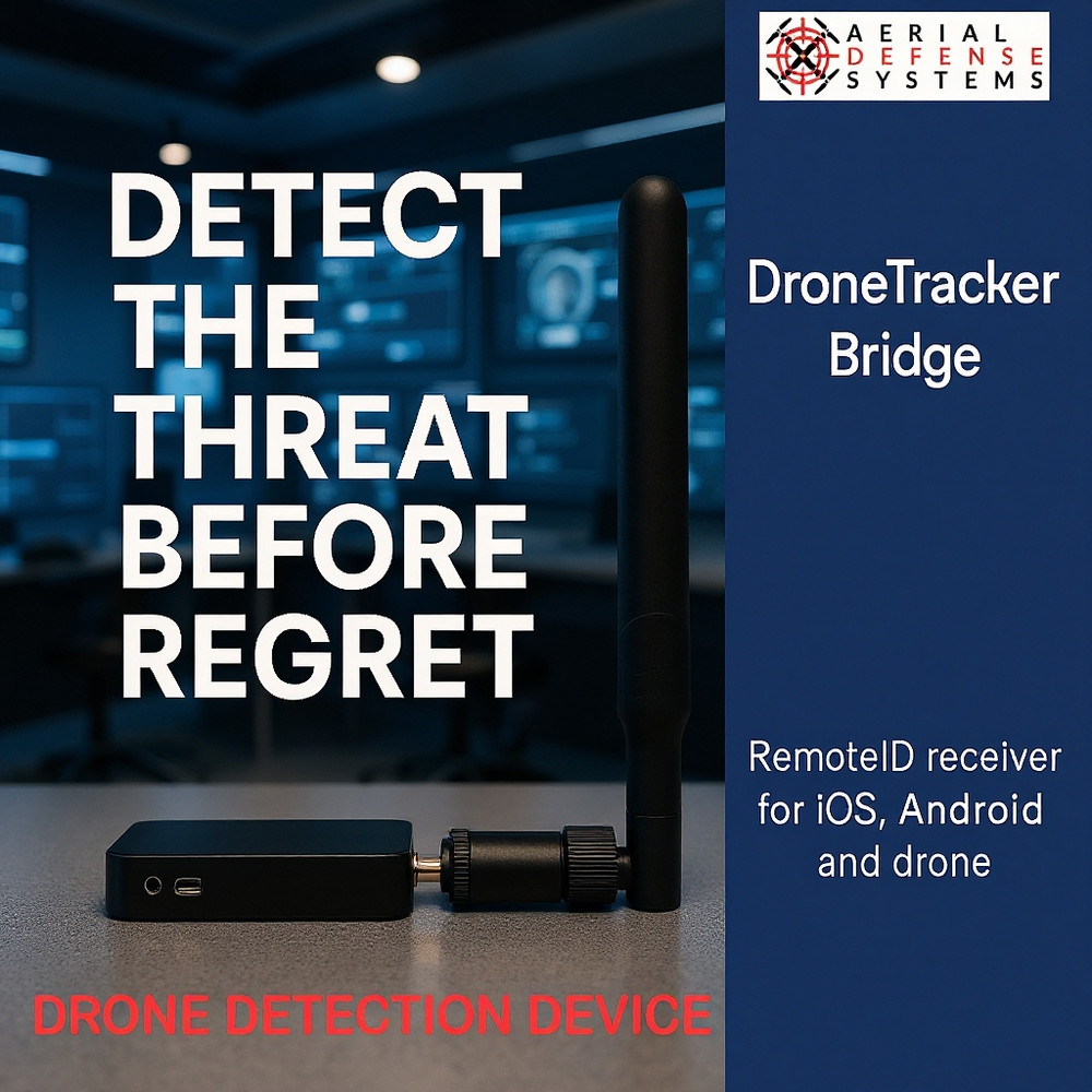 Drone Detection Bridge Kit – Handheld Drone & Pilot Tracking Device with Antenna