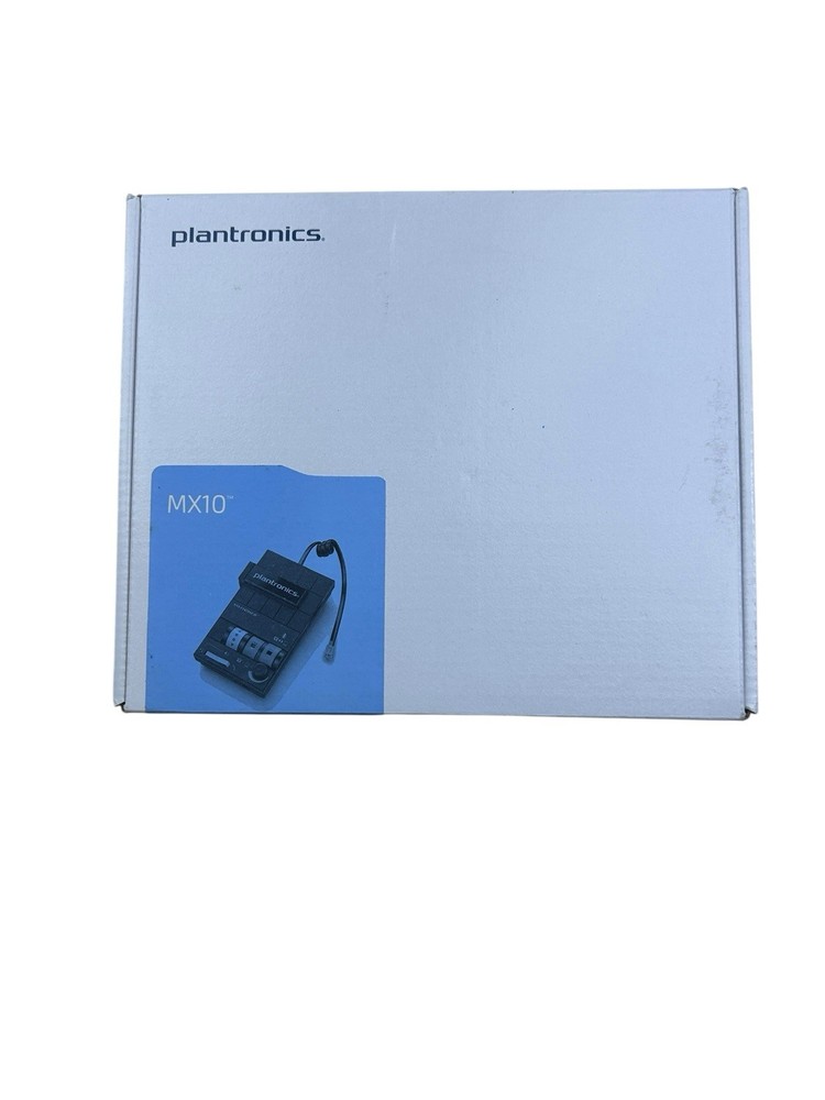 Plantronics MX10 Multimedia Switcher Audio Processor Amplifier New